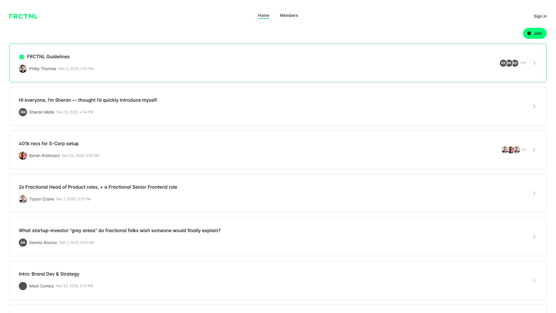 Screenshot of FRCTNL.XYZ: Decentralized Content Ownership