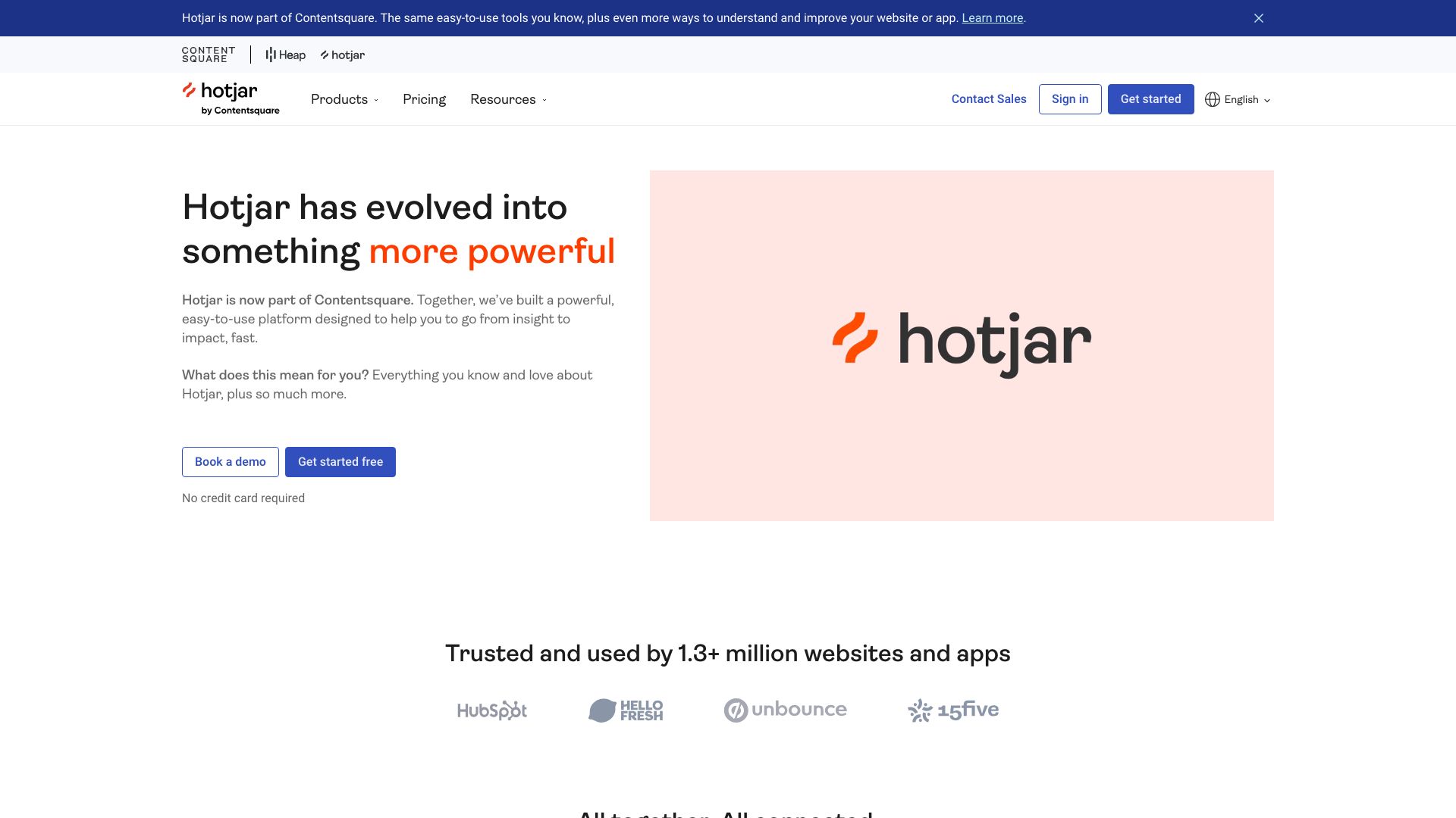 Screenshot of Hotjar: Understand Your Users