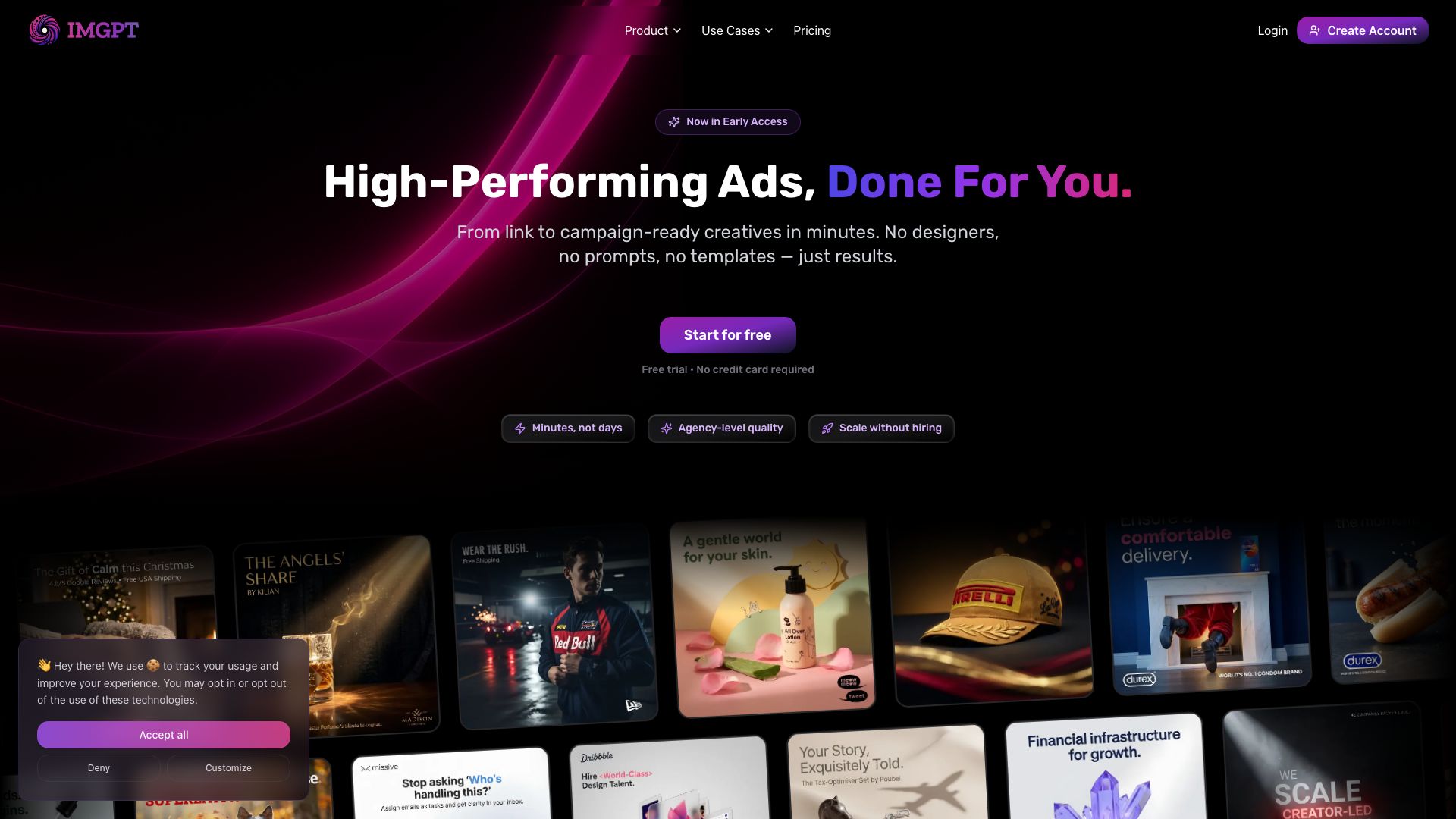 Screenshot of IMG-PT.com: Your Visual Asset Management Partner