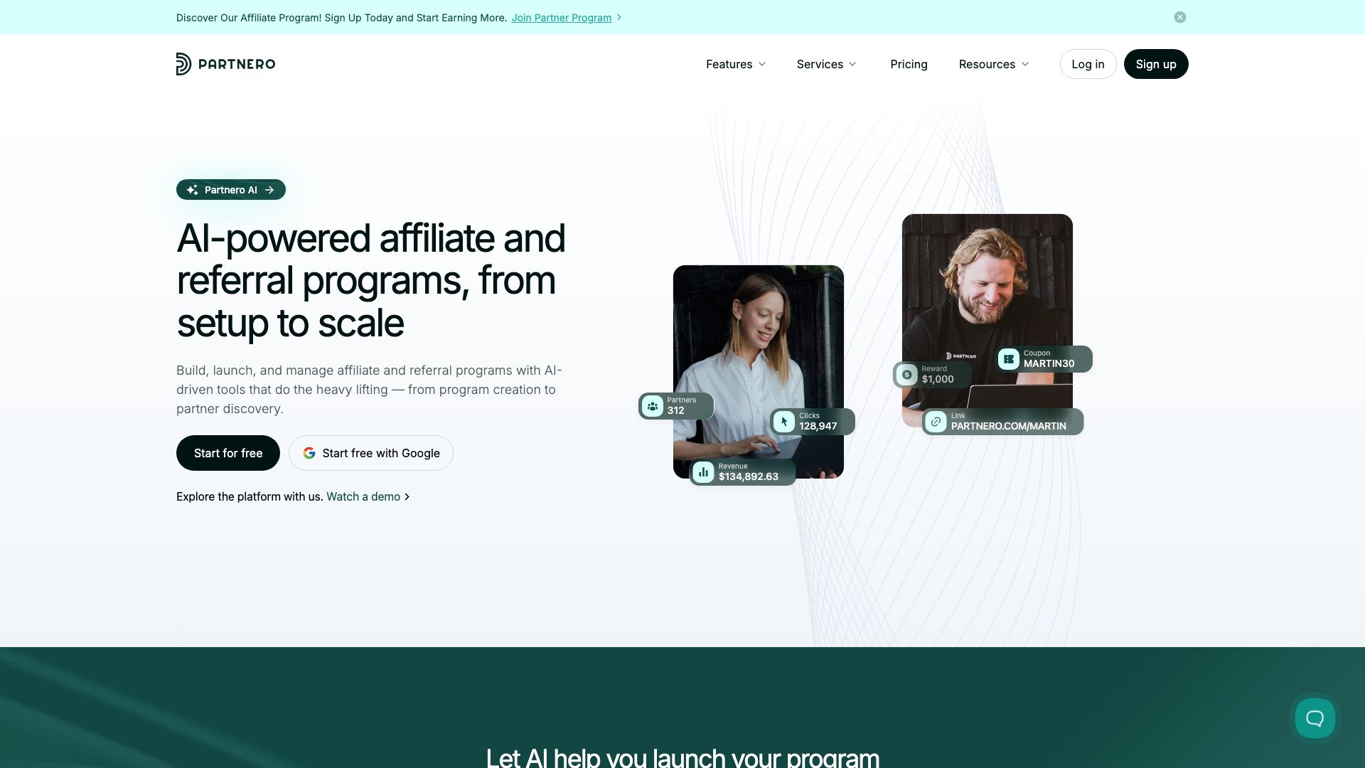 Screenshot of Partnero: Seamless Partnership Management