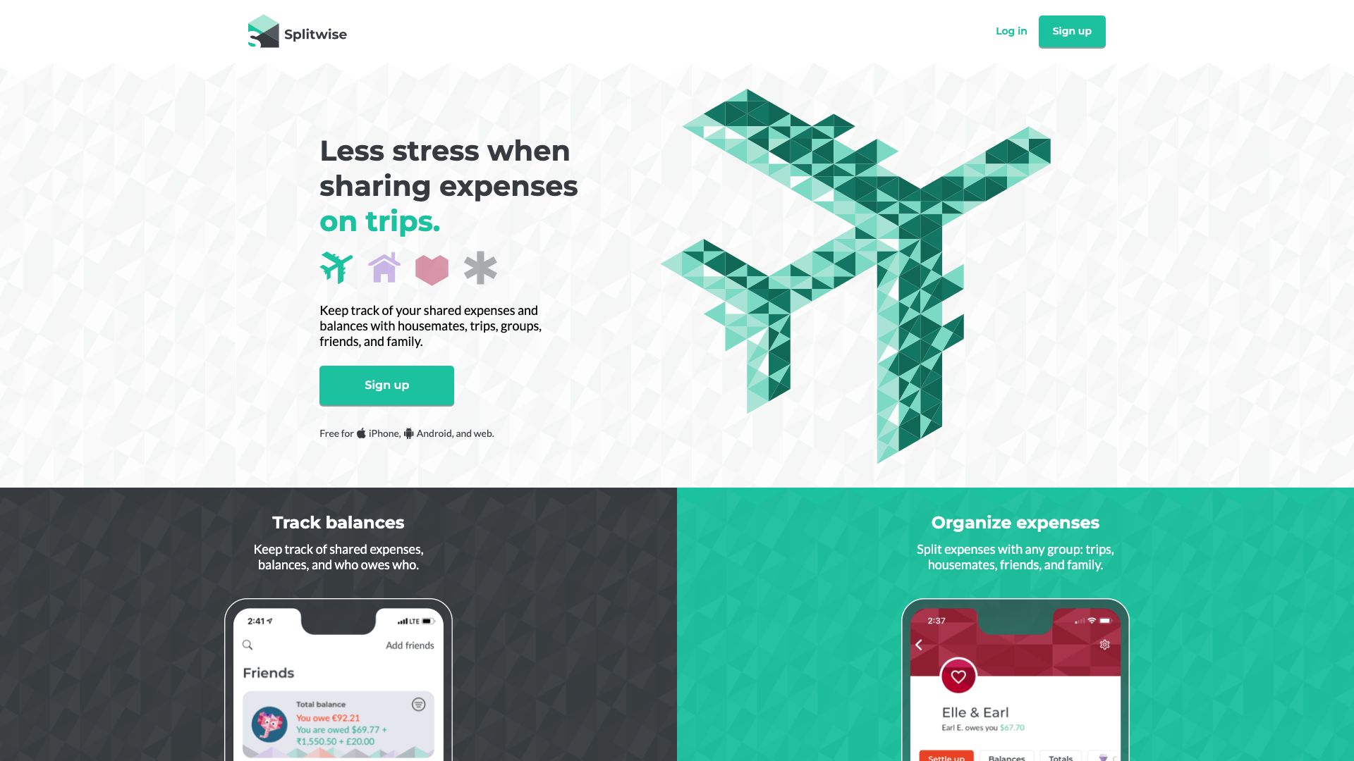Screenshot of Splitwise: Simplify Shared Expenses