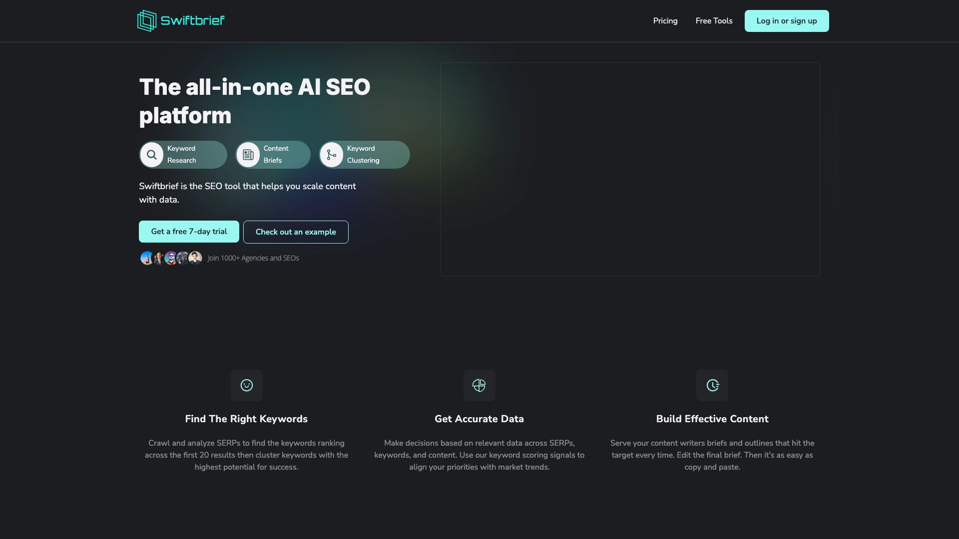 Screenshot of SwiftBrief: Your AI-Powered Content Summarization Tool