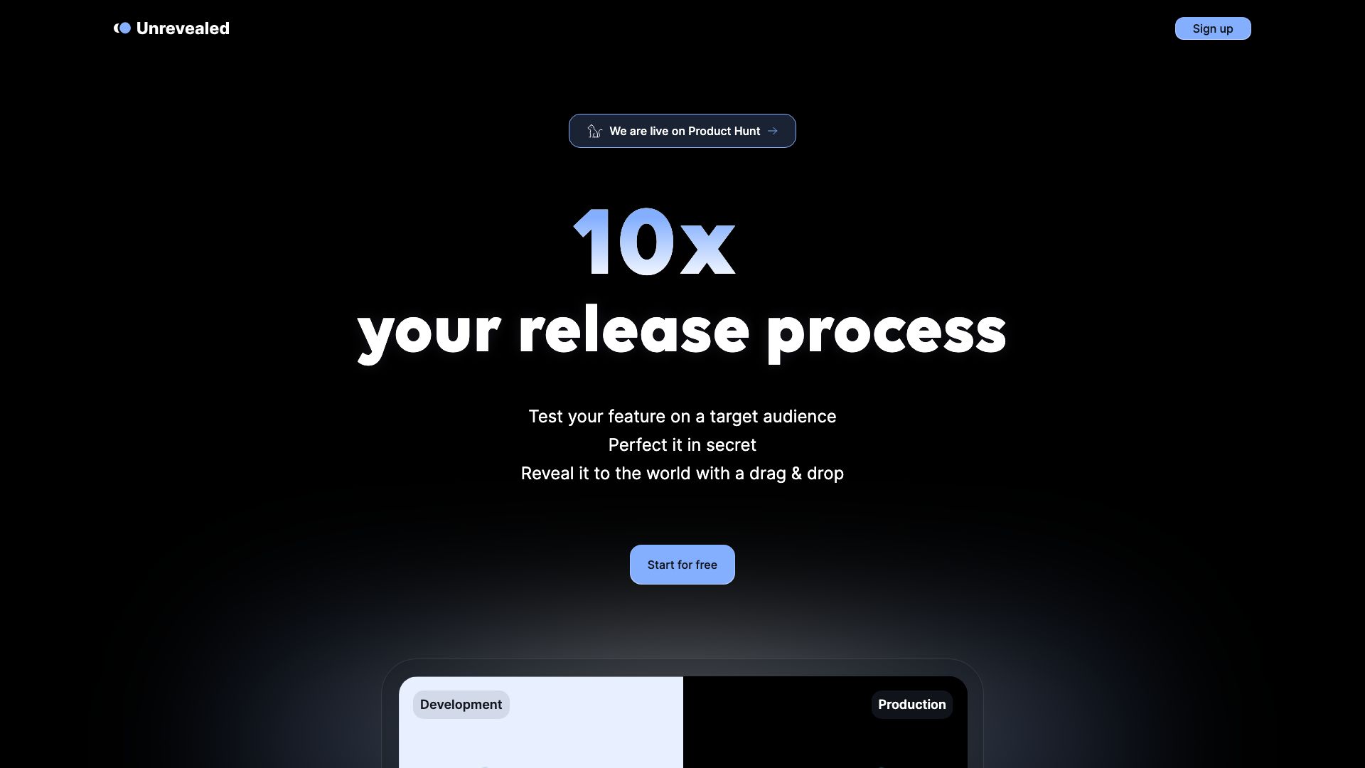 Screenshot of Unrevealed Tech: Your Gateway to Emerging Innovations