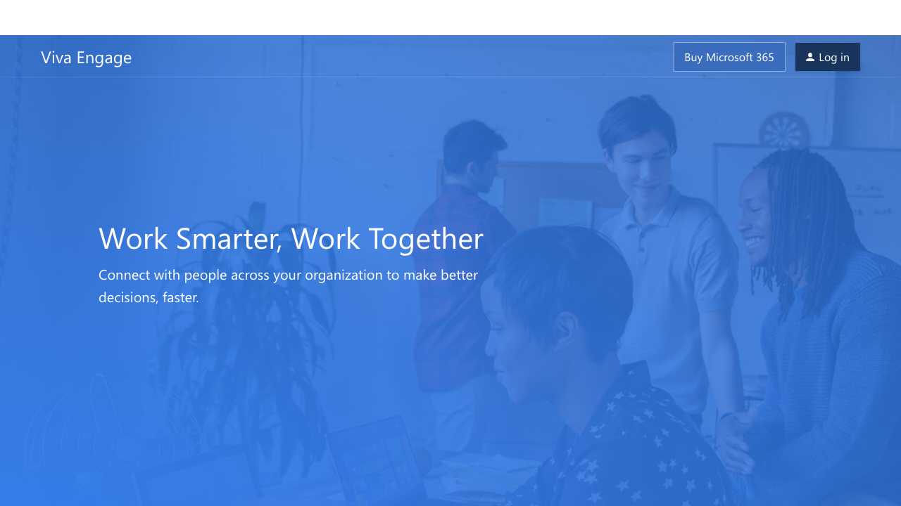 Screenshot of Yammer: Empowering Workplace Collaboration