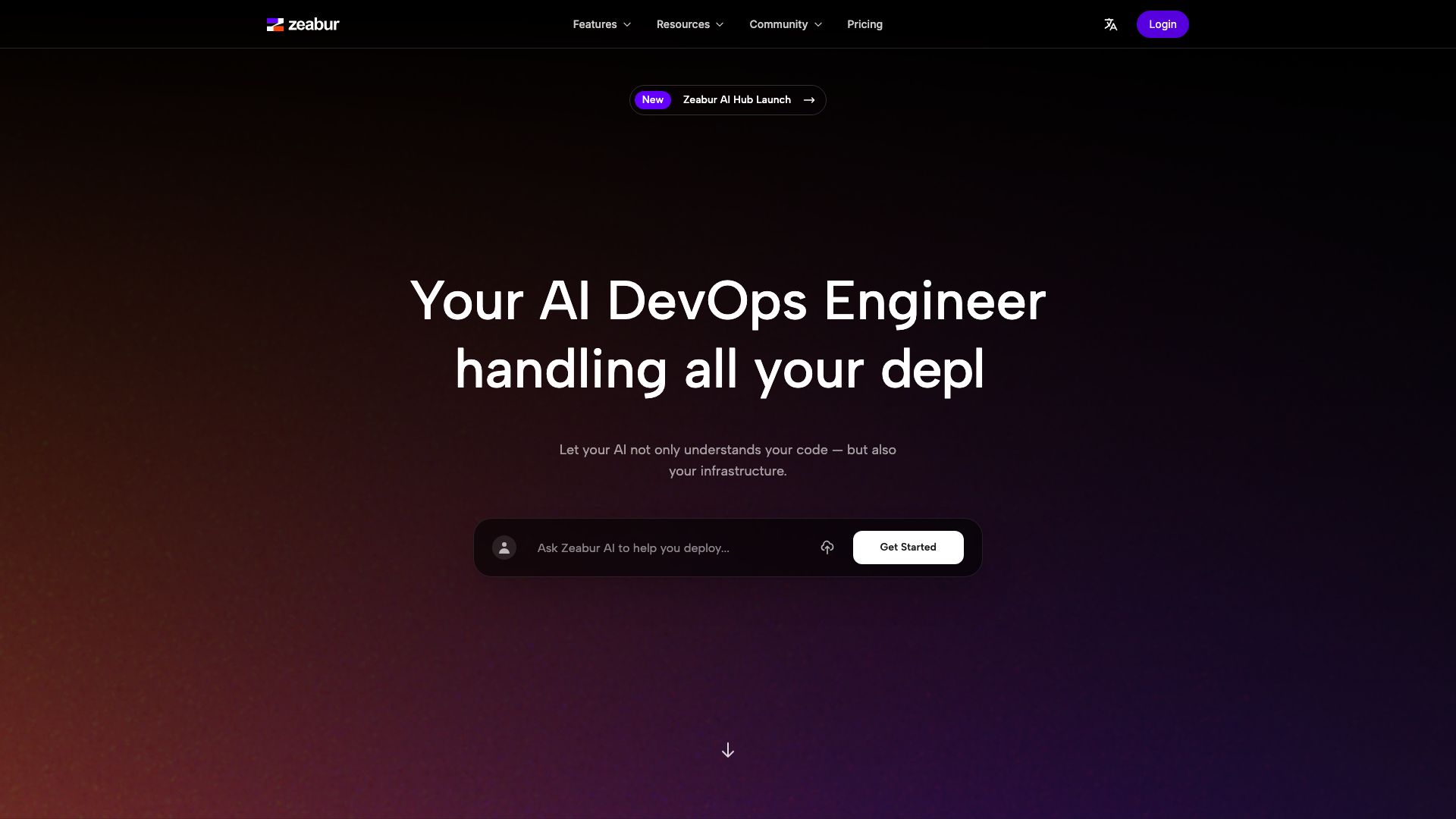 Screenshot of Zeabur: Your Next-Gen Cloud Platform