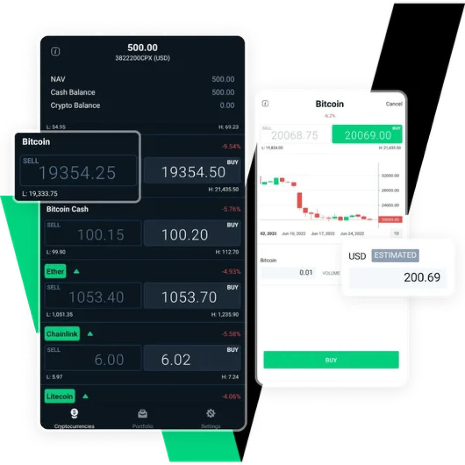 AU Crypto key features