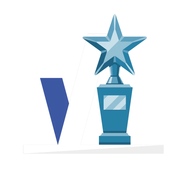Awards - Trophy - Blue