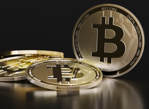 CryptoBitcoin_Gold_Black_Coins