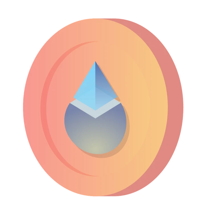 Crypto token LDO left
