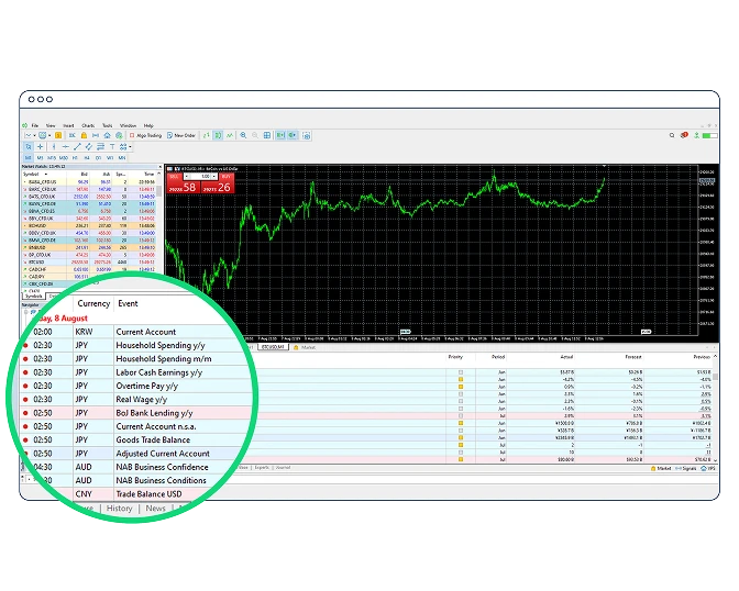 Key functional of MT5