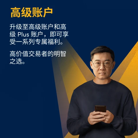 OGM Premium Account promo nav banner desktop Chinese Simplified