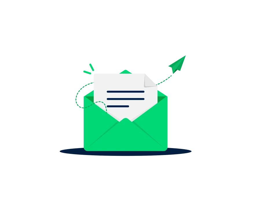 Thank you page hero green