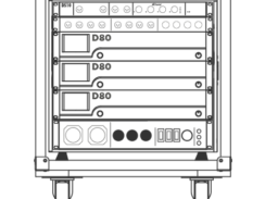 d&b audiotechnik - D80 touring rack assembly with DS10