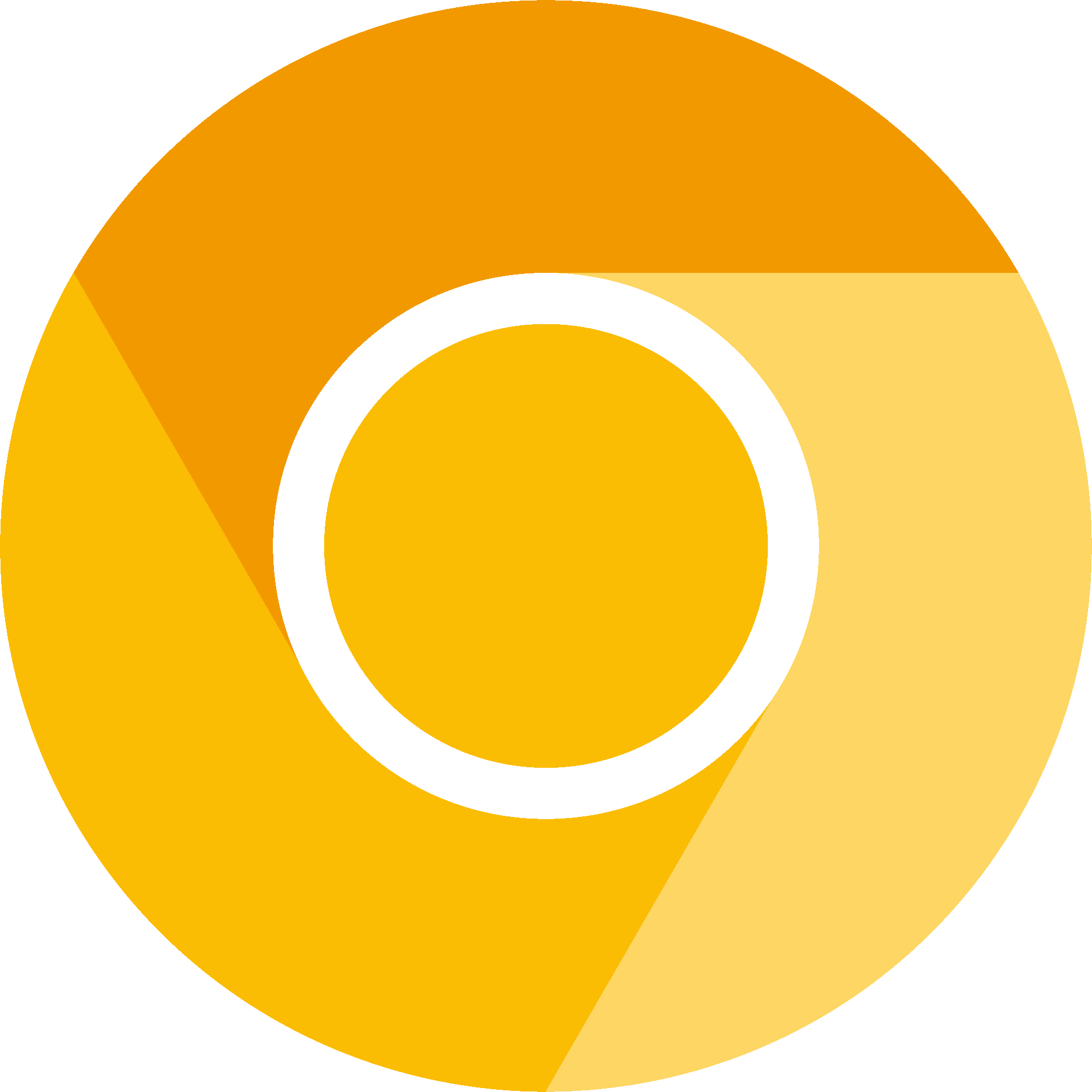Logotipo do Chrome Canary.