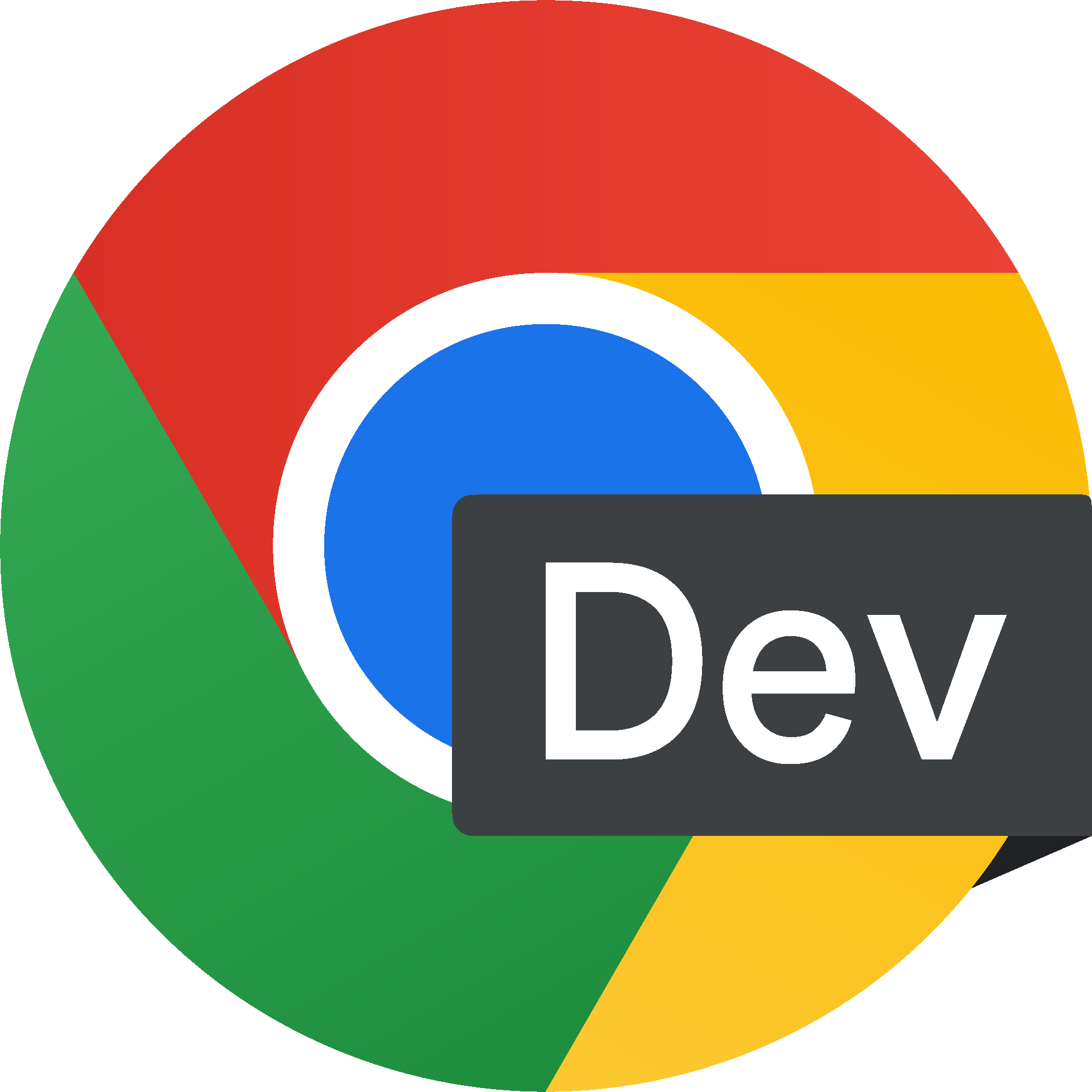 Chrome Dev logo.