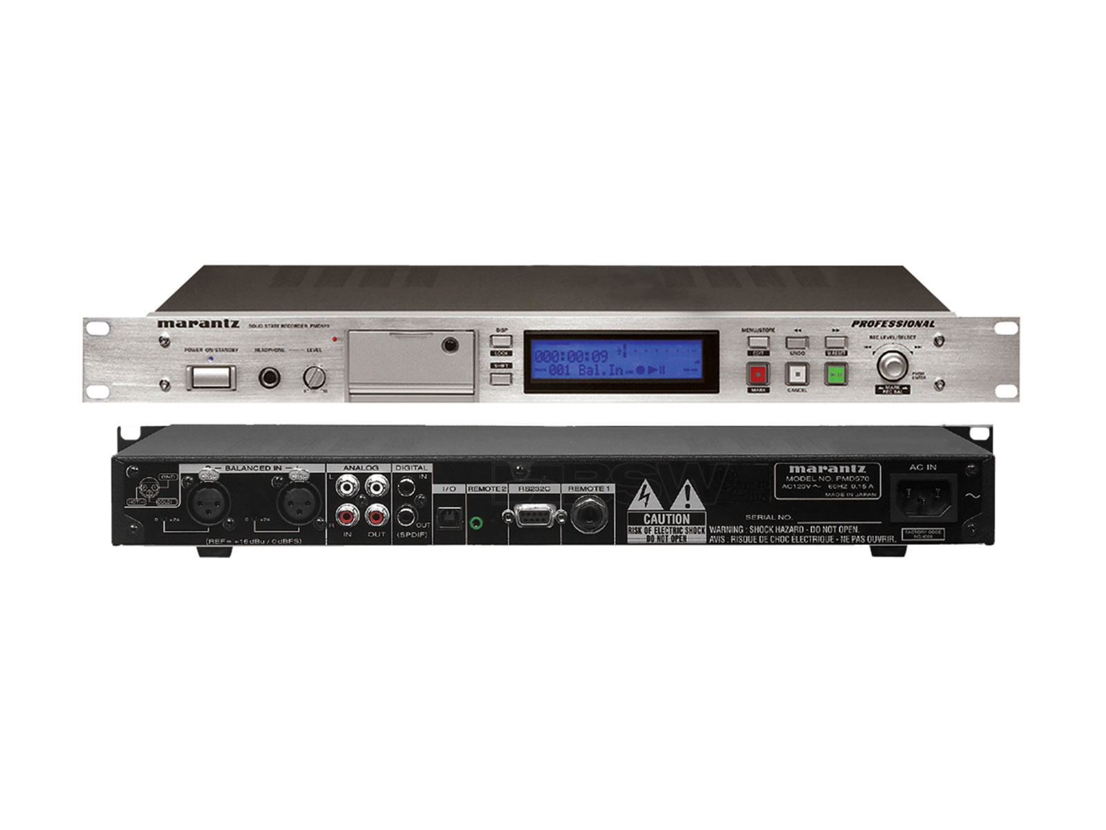 Enregistreur Audio Numérique Marantz PMD570 - Occasion Bon État