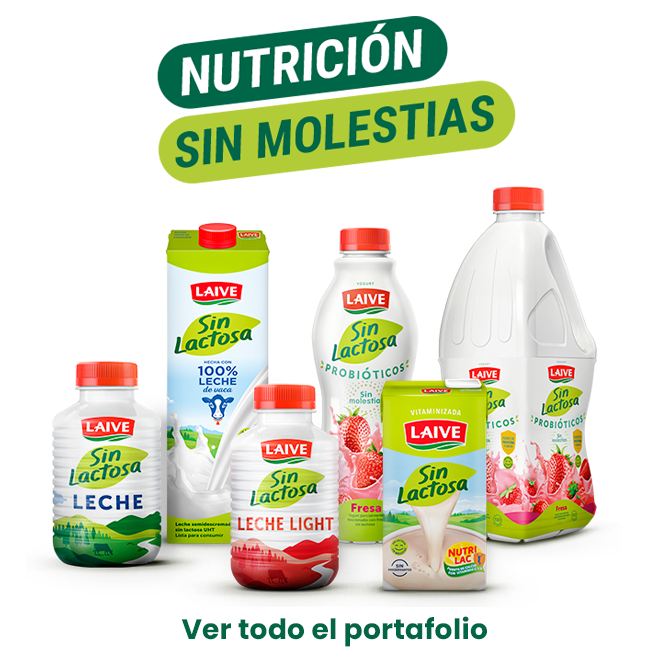 Leche Fresca LAIVE sin Lactosa Bolsa 900ml