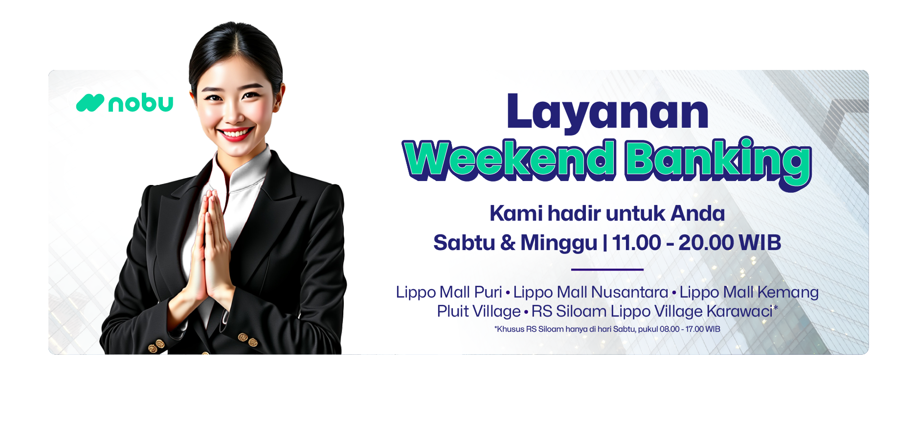 Sliding Banner Teal_Weekend Banking