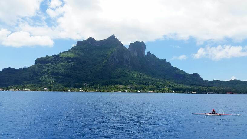 beautiful natural landscape with an ocean