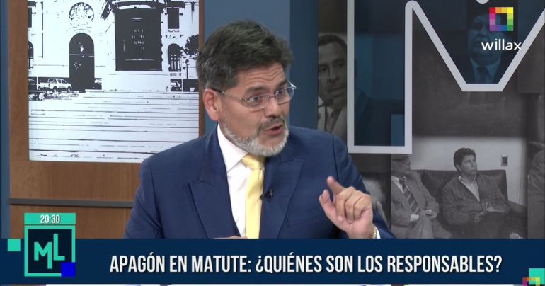 Óscar Romero sobre el apagón en Matute: "Es un acto delincuencial"