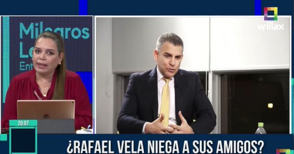 Portada: Milagros Leiva: "Rafael Vela quiere ser fiscal de la Nación"