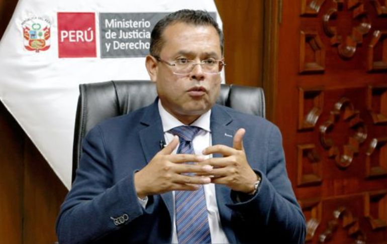 Portada: Ministro de Justicia a manifestantes: "Confiemos en el diálogo, las puertas están abiertas"