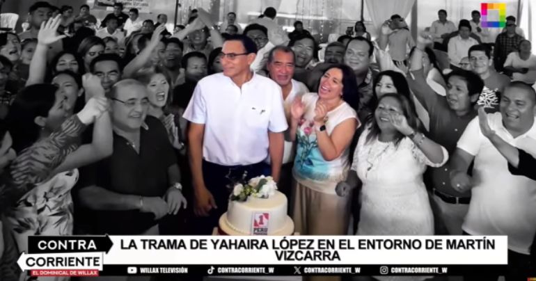 Portada: Martín Vizcarra: personajes cuestionados presentes en cumpleaños del 'Lagarto'