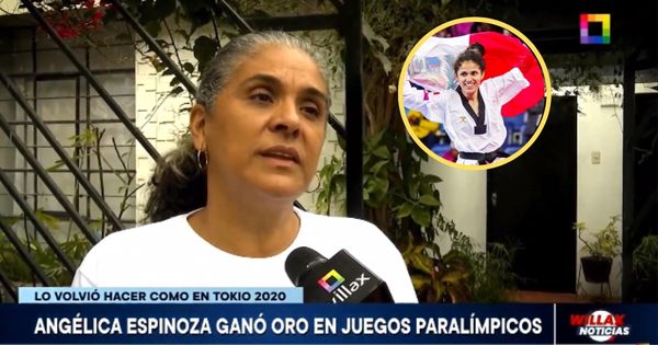 Mamá de Angélica Espinoza sobre medalla de oro en París 2024: "Ver que el himno nacional suene por ella no tiene precio"