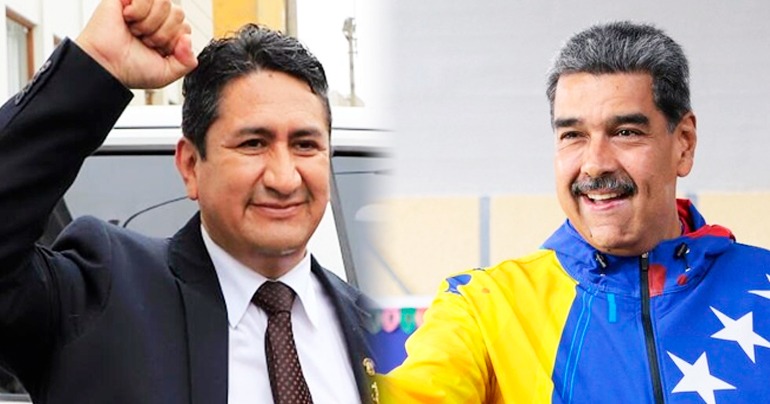 Portada: Elecciones en Venezuela: prófugo Vladimir Cerrón celebra 'triunfo' del dictador Nicolás Maduro