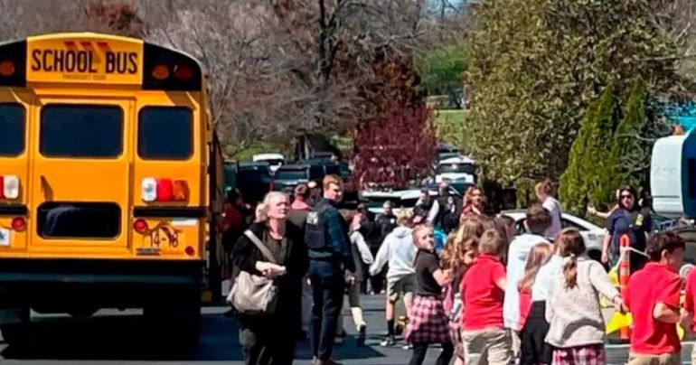 Nuevo tiroteo en escuela de Estados Unidos dejó seis muertos, tres de ellos niños