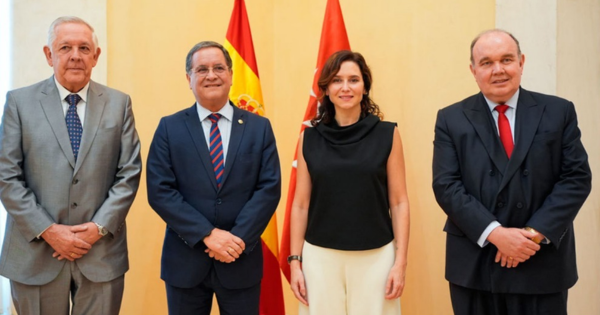 Portada: Rafael López Aliaga viaja a Madrid para buscar donaciones y llevar agua a los cerros