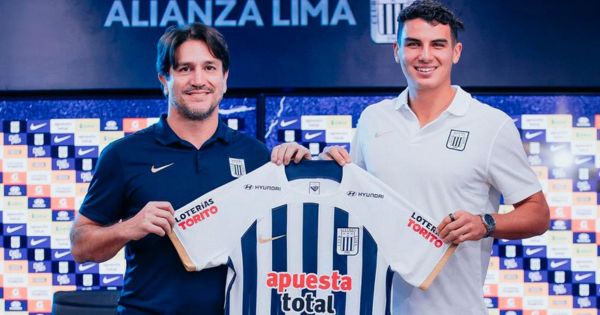Matías Succar fue presentado oficialmente en Alianza Lima: "La camiseta del más grande motiva a cualquiera"