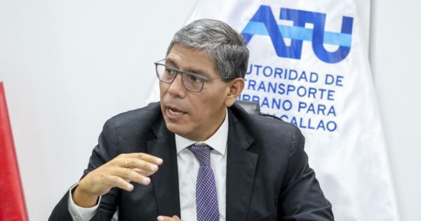 Portada: José Aguilar, jefe de la ATU: “Hoy tenemos cero tolerancia contra el transporte informal"