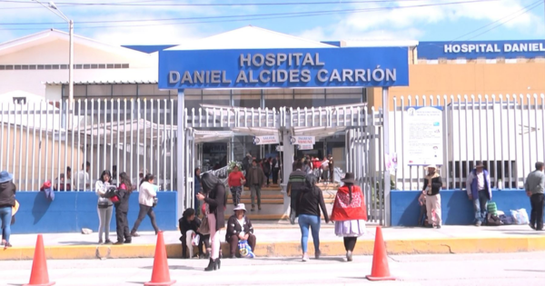 Huancayo: agente del INPE dispara accidentalmente contra una mujer que se atendía en hospital