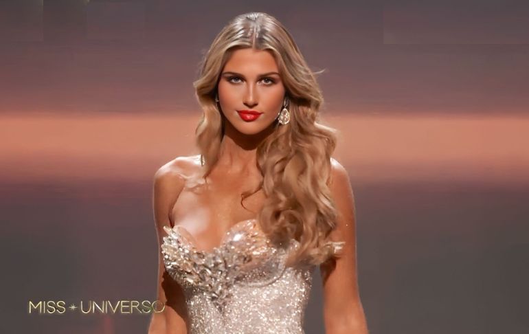 Alessia Rovegno luce nuevo vestido de gala en la final del Miss Universo 2022