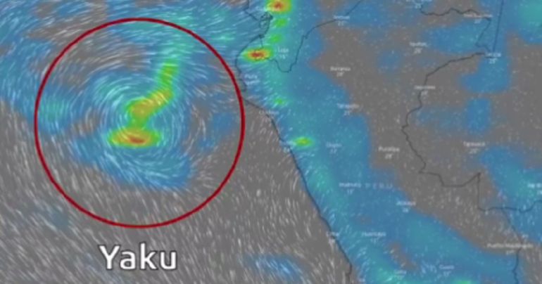 Portada: Ciclón Yaku: ¿cómo se forma este evento atmosférico y cómo afecta al Perú?