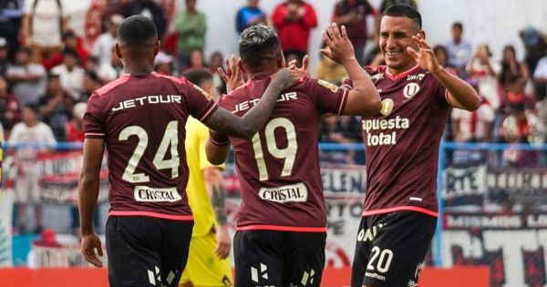 Universitario venció 2-0 a Comerciantes Unidos en Cajabamba y se consolida en el primer lugar del Torneo Clausura