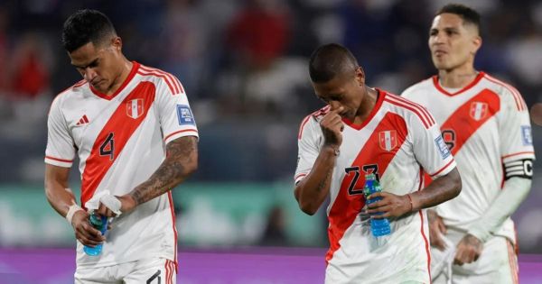 ¡De mal en peor! Selección peruana bajó 4 puestos en el Ranking FIFA