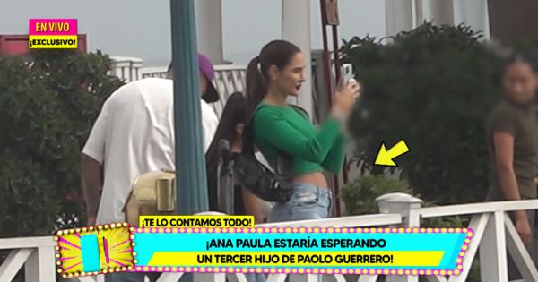 Portada: Ana Paula estaría esperando un tercer hijo de Paolo Guerrero: estas imágenes la delatarían