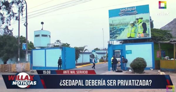 ¿Sedapal debería ser privatizada ante mal servicio? (VIDEO)