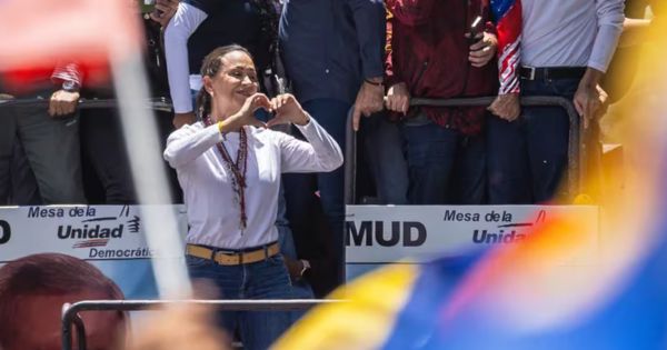 Portada: Crisis en Venezuela: María Corina Machado convoca a una "gran protesta mundial" para este sábado 17 de agosto