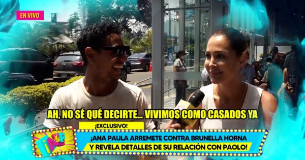 ¿Ana Paula Consorte no quiere casarse con Paolo Guerrero?: "Vivimos como casados ya"