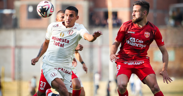 Universitario de Deportes empata 1-1 ante Sport Huancayo por la fecha 6 del Torneo Clausura