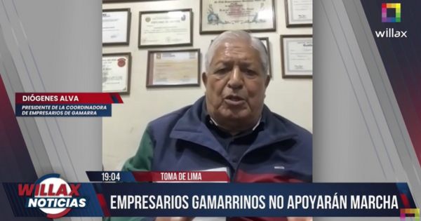 Portada: Empresarios de Gamarra no participarán en la tercera 'Toma de Lima': "Vamos a seguir trabajando"
