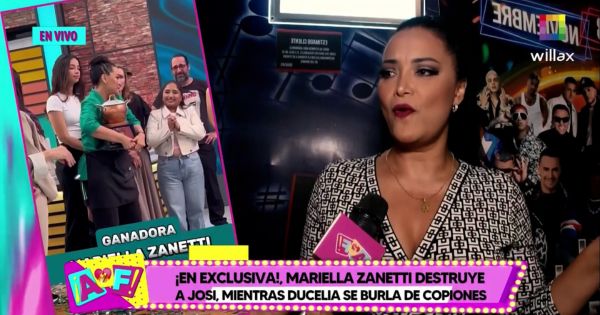 Mariella Zanetti destruye a Josi Martínez: "Una cosa es ser tiktokero y otra artista de televisión"