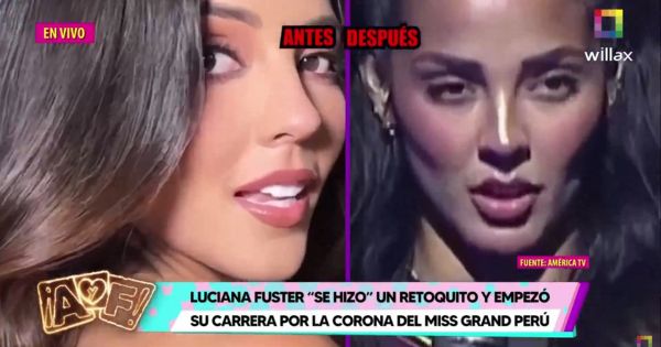 ¿Luciana Fuster se hizo 'retoquito' en los labios? Estas imágenes la delatarían (VIDEO)