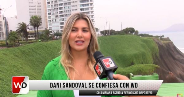 Daniela Sandoval, esposa de Andrés Andrade: ¿cómo pasó de porrista a ser periodista deportiva?