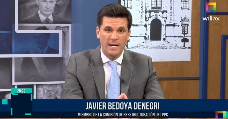Javier Bedoya Denegri: "Pido a Dina Boluarte que empiece a gestionar"