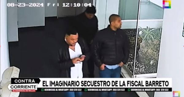 Francisco Siucho: cámaras de videovigilancia desmienten presunto secuestro señalado por fiscal Marita Barreto