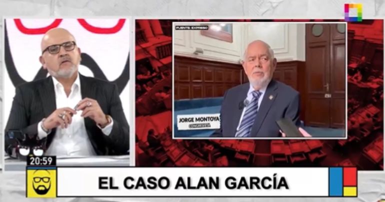 Beto Ortiz sobre la comisión que investigaría la muerte de Alan García: "Es un gran gesto de Jorge Montoya"